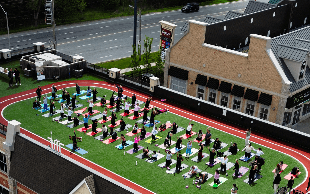 Breast Cancer Puppy Yoga Fundraiser